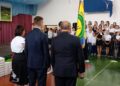 uroczystość nadania Szkole Podstawowej w Dębowcu imienia Cichociemnych Spadochroniarzy Armii Krajowej