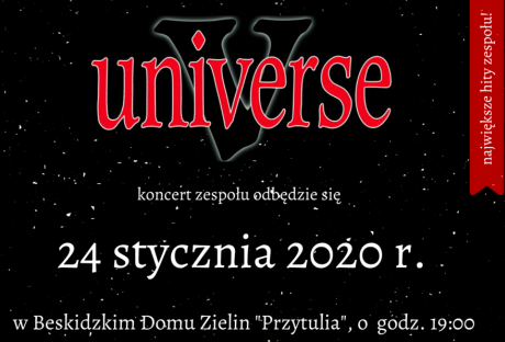 koncert zespołu UNIVERSE